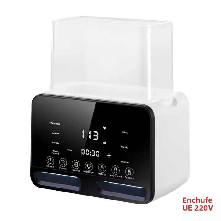 Calentador Y Esterilizador De Botella Para Bebé Automático 6 En 1 Para Leche Materna Y Botellas De Alimentación Para Recién Nacidos - 1