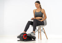 ECODE Mini Bike eliptica Desk Motion eléctrica, Pantalla LED, pedaleo con Asistencia, 20 Niveles, 5 Funciones, Mando Distancia ECO-804 Eco-de - details 0