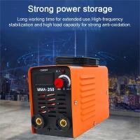 Máquina de soldadura portátil MMA-250, soldador eléctrico de arco inversor, corriente ajustable, compacta, con caja de almacenamiento de herramientas - details 5