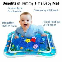 Alfombra De Agua Inflable Para Bebé Juguetes Educativos De Verano Para Niños Recién Nacidos Y Bebés Menores De 3 Años Alfombra De Juego Con Diseño De Animales Material PVC Ecológico - details 3