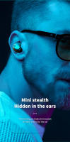 Mini Auriculares Inalámbricos Bluetooth Estilo Deportivo Con Bass Fuerte Universal Para Android Y Apple Control De Volumen Y Cancelación De Ruido Activo - details 2
