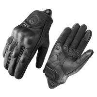 Guantes De Motocicleta De Cuero Genuino De Oveja Para Hombre Guantes De Carreras Y Motocross Transpirables Para Ciclismo Y Motociclistas - details 2