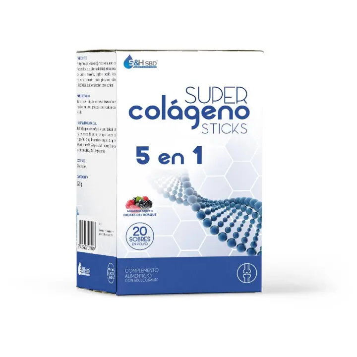 Science & Health Super Colageno 5 En 1 Sticks - 1