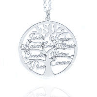 Collar árbol de la Vida Personalizado RINCON DEL ARTESANO HECHO A MANO MALAGA en Plata de Ley 925/1000 - Regalo Día de la Madre - details 0