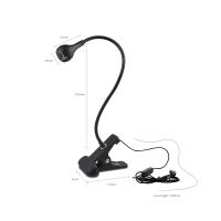 Lámpara De Lectura USB LED Con Soporte Y Clip Para Mesa De Noche 360° Plegable Para Dormitorio Y Sala De Estar Fuente De Alimentación Flexible - details 3