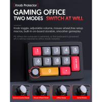 Teclado Mecánico De Juego Con Cable USB 12 Teclas RGB LED Retroiluminación Teclado De Programación Con Pernos Soporte De Macro Una Mano - details 2