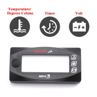 Medidor De Temperatura De Agua Koso Para Motocicleta 3 En 1 Pantalla Digital LED Con Sensor Fin Tipo Muestra De Voltaje Y Tiempo - details 2