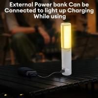 Linterna Portátil Recargable 3500mAh LED Para Acampar Y Viajes Plegable Con Luz De Emergencia USB Para Estudiantes Y Dormitorios - details 3