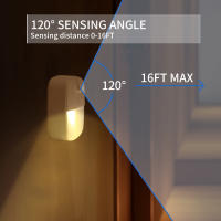 Luz Nocturna LED Con Sensor De Movimiento Operada Por Batería Para Dormitorio Baño Cocina Armario Pasillo Y Escaleras Adhesiva Calor Blanco - details 4