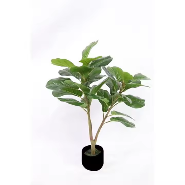 Gerimport Planta Artificial Decoración 28 Hojas 70 Cm - Realista - 1