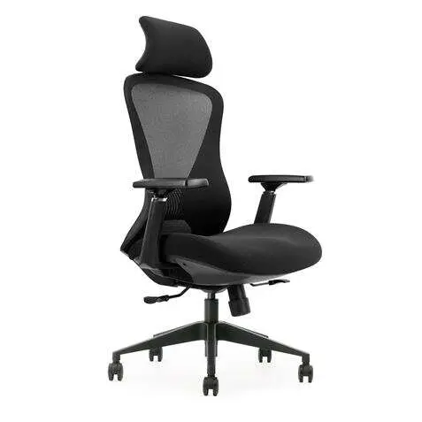 Cromad Gama Senior Se5000 Silla de Oficina Ergonómica con Soporte Lumbar y Cervical Ajustables - 1