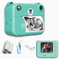 Cámara Digital Para Niños Con Impresora Térmica Instantánea 1080P HD Grabadora De Vídeo Mini Educativo Regalo De Cumpleaños - details 8