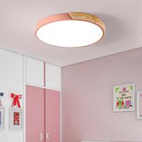 Iluminación LED Plafón LED Redondo de Madera de 18W y 32cm, Luz fría y Luz Cálida opcional Luz 18W circular de Madera Ø 320 mm CCT seleccionable semi-Dari - details 0