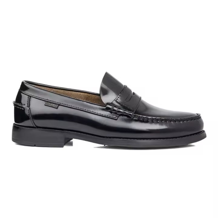 Callaghan 16100 Zapatos para hombre en negro de piel - 1
