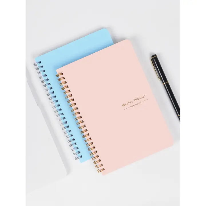 Cuaderno Organizer A5 con Planificador Semanal Sin Fecha - 1