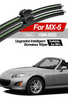 LimpiaParabrisas Antigolpes Para Mazda MX-5 NB NC ND 1998-2023 Pares De LimpiaParabrisas De Goma Natural Accesorios Para Ventanas Delanteras - details 0