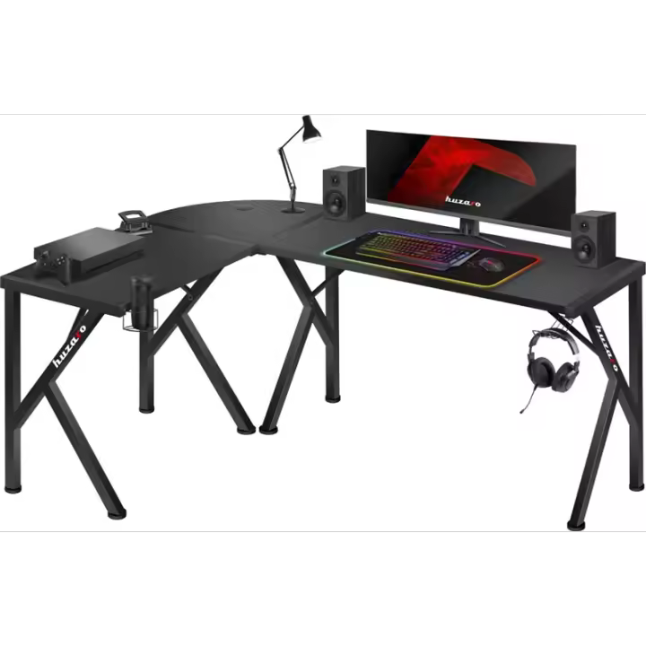 Escritorio de juego Huzaro Hero 6.3 Black - 1