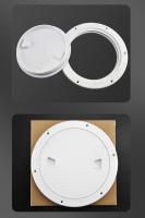 Tapa De Acceso Redonda SEAFLO De 6 Pulgadas Para Barco RV Marina Material ABS Plástico Anti-UV Antideslizante Inspección - details 7