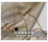 Bolso De Noche Para Mujer Cadena Bolso De Comida Moda Cruzado Vintage Bolsa De Mancuerna Satchel Material PU Con Lining De Poliéster - details 10