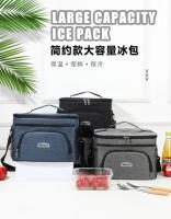 Nueva bolsa de picnic portátil para coche, bolsa de hielo fresco PEVA prensada en caliente, bolsa aislante de un solo hombro a prueba de fugas - details 0