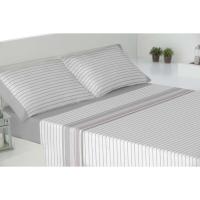 Sábanas verano cama 180cm - Suaves y Económicas de Microfibra Anti-perli - Azelera en Gris (Artículo Rotativo) - details 0