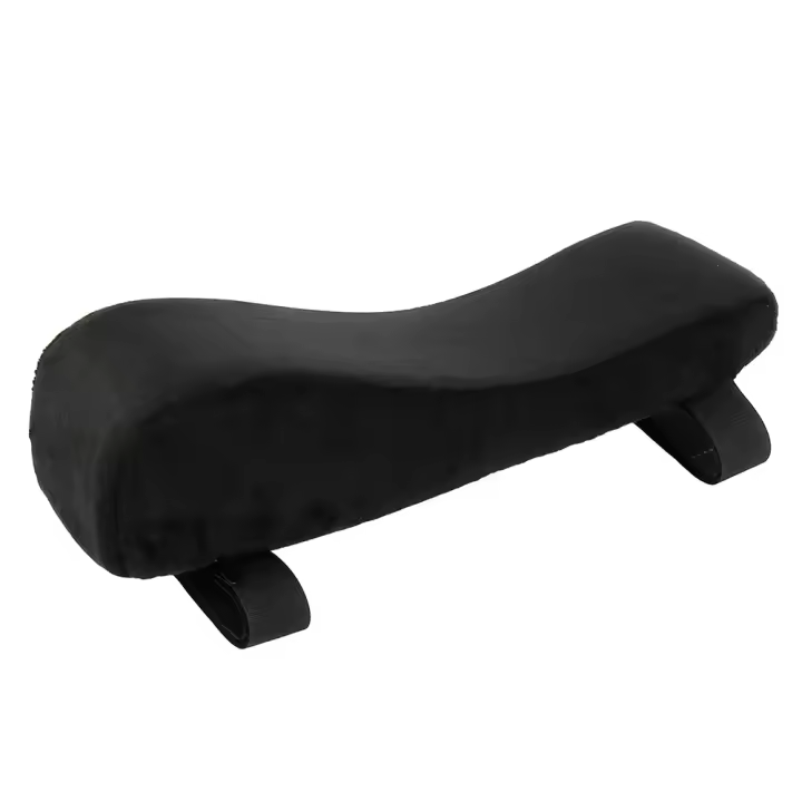 Almohadillas De Apoyo De Codos Para Silla De Oficina 1/2 Piezas Espuma De Memoria Ergonómica Cubierta De Brazaletes Universal Para Alivio De La Presión - 1