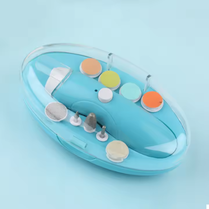 Recortador de uñas Eléctrico para Bebe, Corte de uñas para Bebe with Carga USB, cuidado de uñas para Bebe, Tijeras DE MANICURA - 1