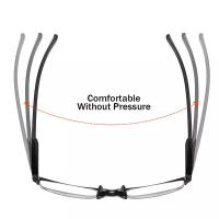 Gafas De Lectura Ultraligero Marco Medio Para Hombres Y Mujeres Gafas De Presbicia +0.75 a +4.0 Anti-reflectivas Para Interior - details 3