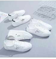 Zapatos De Deporte Casual Para Mujer 2024 Zapatillas Blancas Transpirables Con Malla Tenis Mocasines Planos Deportivos Estilo Campus Para Correr Y Uso Diario - details 1
