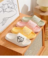 Zapatillas De Verano Para Hombre Antideslizantes Para Baño Con Dibujos De Oso Sandalias De Playa Para Mujer Slides Para Interior Y Exterior - details 8