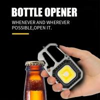 Linterna De Bolsillo LED Portátil Con Martillo De Seguridad Y Llave De Pico Recargable Para Camping Exterior Y Uso Diario - details 7