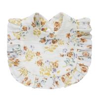 Bib Floral Para Bebé Niño Y Niña Algodón Neutral Para Masticar Y Llorar Estilo Moda Rango De Edad 0-1Años Paño De Ensechar Y Bib Para Recién Nacido - details 9