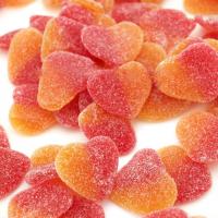CORAZÓN MELOCOTÓN AZÚCAR GOMINOLA 1KG. DULCEPLUS - details 0