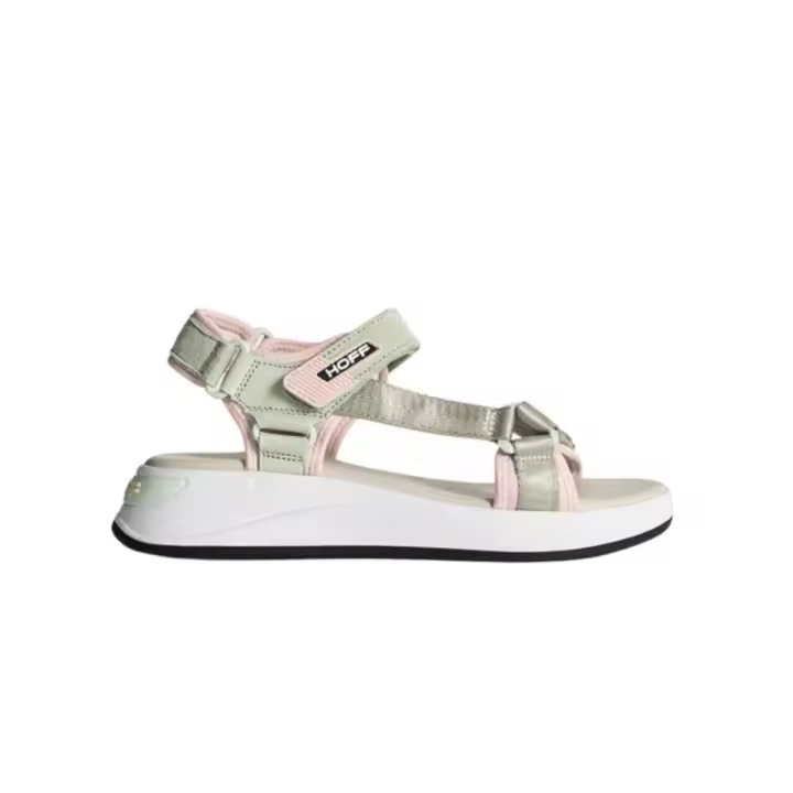 Sandalias planas Hoff Barrow verdes para mujer - 1