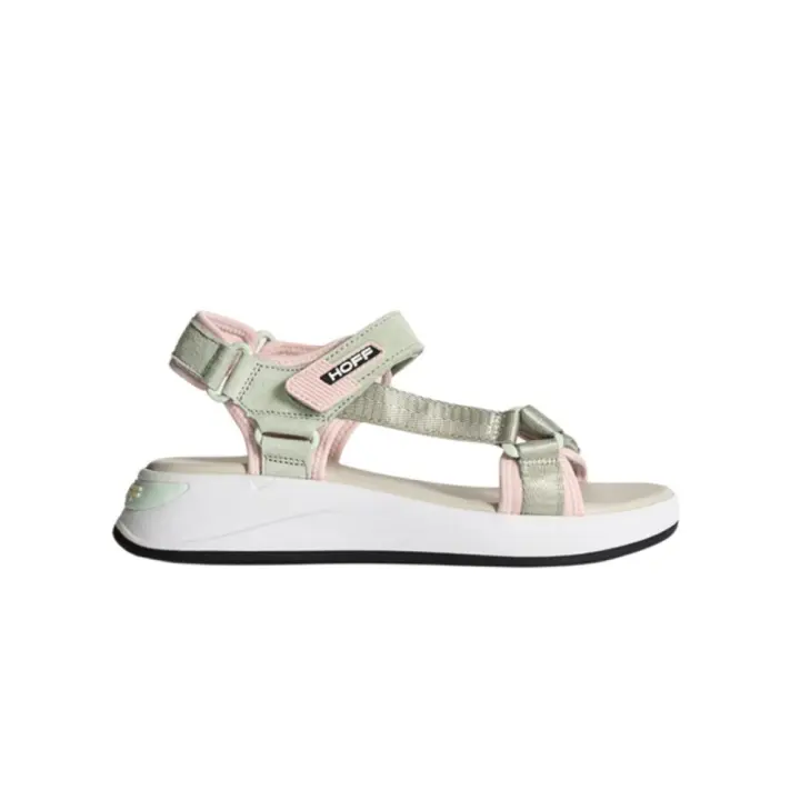 Sandalias planas Hoff Barrow verdes para mujer - 1