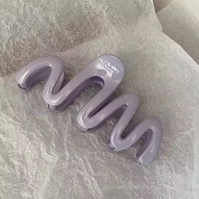 Pinza Para El Cabello De Gelatina Colorida Para Mujeres Y Niñas Diseño Coreano Fashion Simple Y Dulce Clip Para El Cabello Irregular Accesorio De Moda Para Todas Las Estaciones - 1