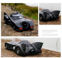 Batmobile De Escala 1/18 En Metal Con Sonido Y Luz Regalo De Cumpleaños Para Niños Juguete De Coche Diecast De Alta Simulación Tamaño Aproximado 30.5*12.5*6cm - details 15