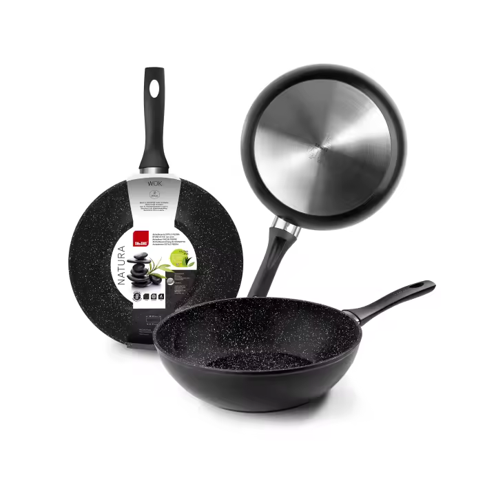 Ibili Wok IBILI NATURA 30 CM - Utensilios de Cocina Repuestos - 1