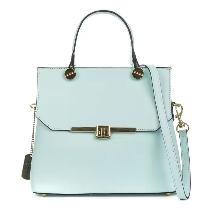 FIRENZE ARTEGIANI Bagheria bolso tote mujer. Piel auténtica Ruga. Fabricado en Italia 28x12,5x22 Cm. - 1