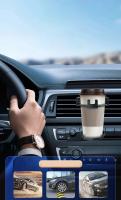 Soporte De Vaso Para Coche Multifuncional Con Soporte De Teléfono Y Café 360 Grados Giratorio Para Botella De Agua Y Refrescos Ventilador De Aire - details 10