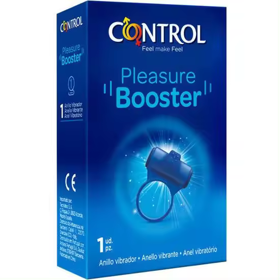 Control Toys Anillo Vibrador Pleasure Booster - 1
