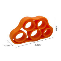 Banda De Silicona Elástica Para Fuerte Agarre De 5 Dedos Mini Portátil Para Ejercicios De Músculos Y Rehabilitación En Manos - details 8