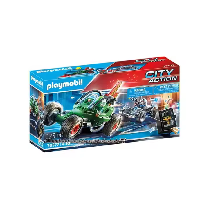 KART POLICIAL: PERSECUCIÓN LADRÓN DE CAJA FUERTE - 1