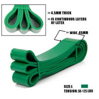 Banda De Resistencia De Látex Para Pilates Y Ejercicios De Fuerza Resistente Auxiliar De Agarre Para Deportes Y Entrenamiento De Fitness Equipo De Elasticidad Para Brazos Piernas Abdomen Y Espalda - details 13