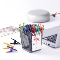 10pcs Clip De PVC Recubierto De Acero Para Sellar Bolsas De Alimentos Y Papelería 10 Piezas (color Aleatorio) - details 2