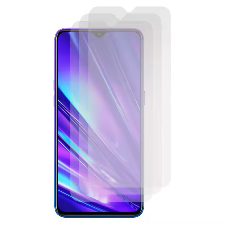 3X Protector de pantalla para Realme 5 5I 6 6I 6S 7 7i X2 X3 X5 X50 5G Pro Super Zoom. Vidrio de cristal templado transparente para movil. Elige modelo - 1