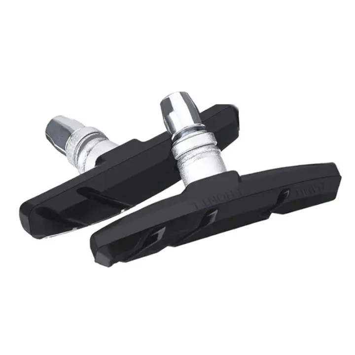Par De Frenos Silenciosos Duraderos Para Bicicleta Pads De Goma Para Manillar Y Pedales Bloques De Freno De Ciclismo Para Rendimiento Prolongado - 1