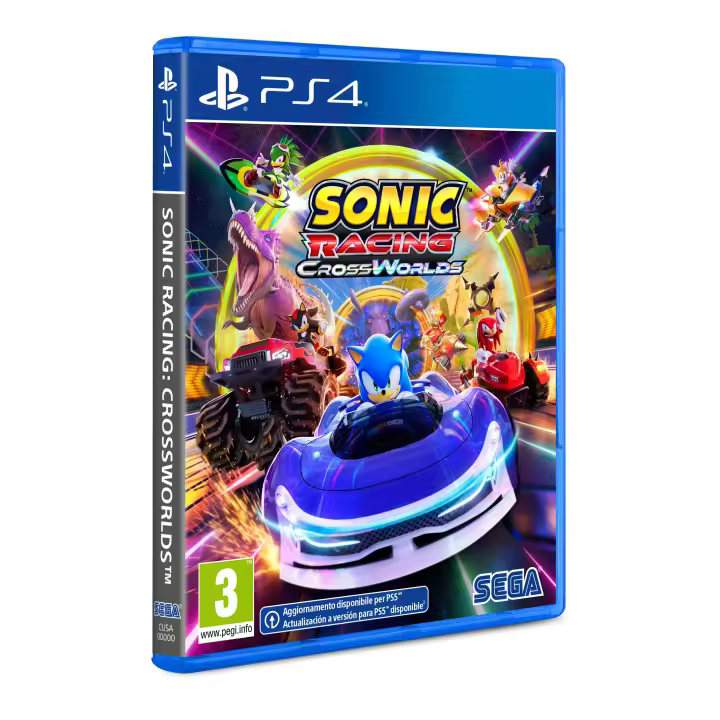 Sonic Racing CrossWorlds - PS4 - Nuevo Precintado - PAL España - Plaion - 1