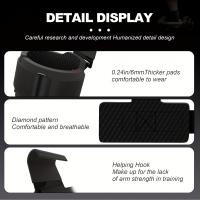 1 Par De Gancho Para Levantamiento De Peso Con Estrás Para Muñeca De Alta Resistencia Para Ejercicios De Pull-ups Y Potencia Padded Workout Hook Para Gimnasio Y Fitness - details 5