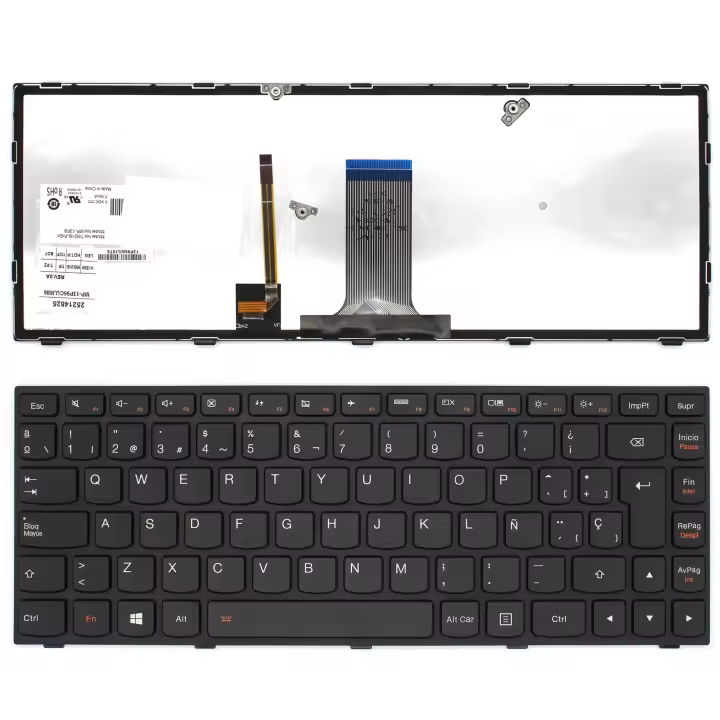 Teclado retroiluminado para portátil Lenovo G40-70 negro - 1